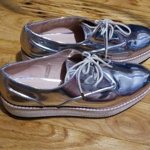Zara Silver Footwear